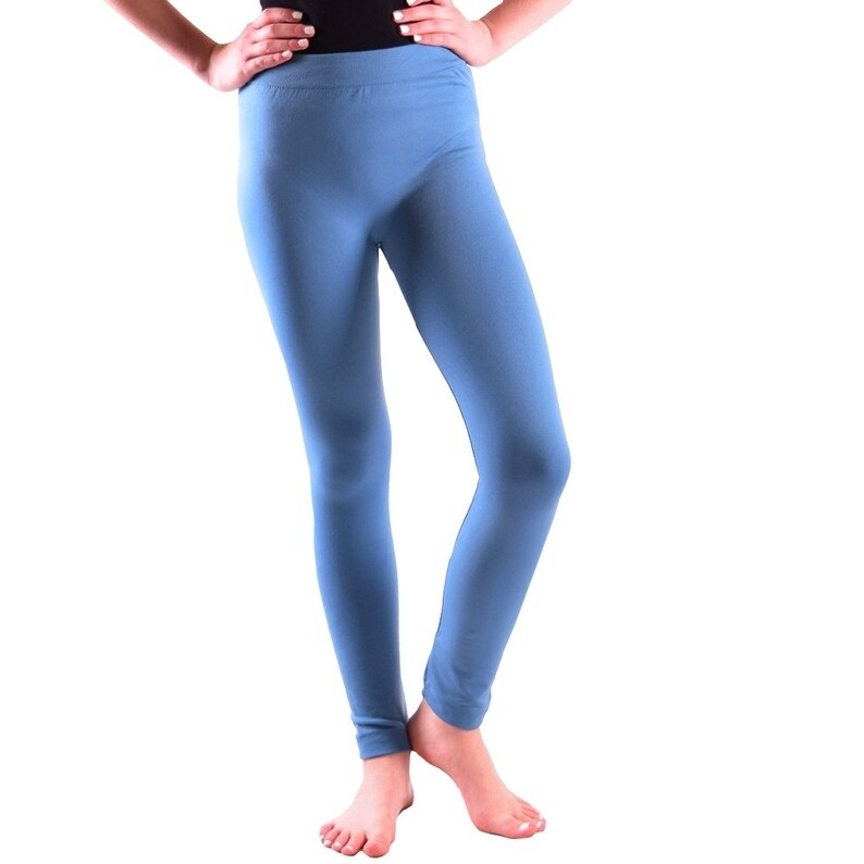 Details about / Girls Clothing Base Layer Top Pants Fleece lined Leggings Size Large
