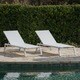 Myers Outdoor Aluminum Mesh Chaise Lounge (Set of 2) by Christopher Knight Home - Thumbnail 10