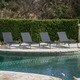 Myers Outdoor Aluminum Mesh Chaise Lounge (Set of 4) by Christopher Knight Home - Thumbnail 4