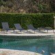 Myers Outdoor Aluminum Mesh Chaise Lounge (Set of 4) by Christopher Knight Home - Thumbnail 5