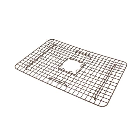 SinkSense Foster 25" x 17" Kitchen Sink Bottom Grid, Antique Brown