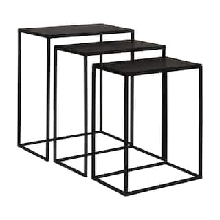 Uttermost Coreen Iron Nesting Tables (Set of 3)