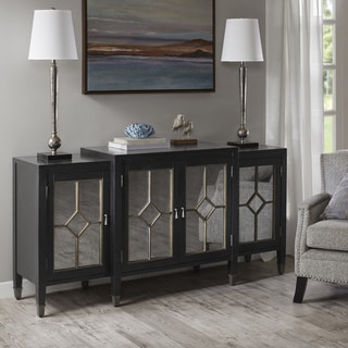 Madison Park Arbor Black Wood Transitional Buffet