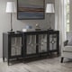 preview thumbnail 2 of 7, Madison Park Arbor Black Wood Transitional Buffet