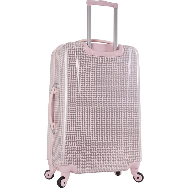 blush luggage set