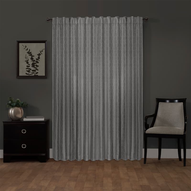 Ainsley Blackout Platinum Smart Curtains Window Curtain Panel, 50 x 84 - 50 X 84 - 50 X 84