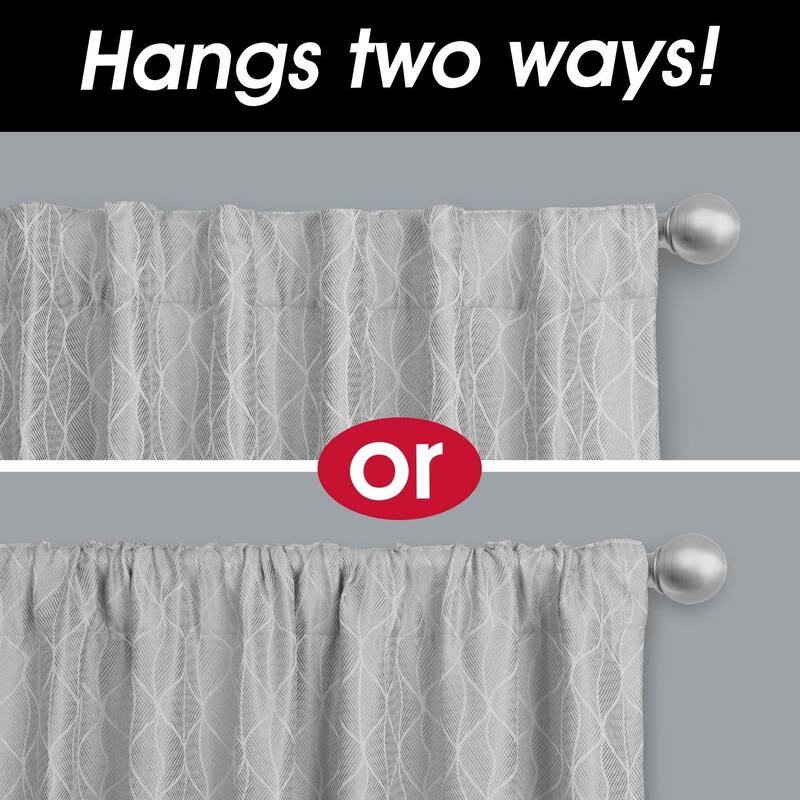 Ainsley Blackout Platinum Smart Curtains Window Curtain Panel, 50 x 84 - 50 X 84 - 50 X 84