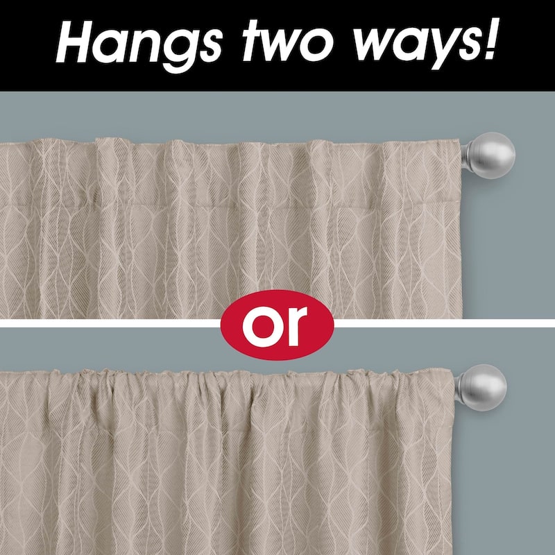 Ainsley Blackout Platinum Smart Curtains Window Curtain Panel, 50 x 84 - 50 X 84 - 50 X 84