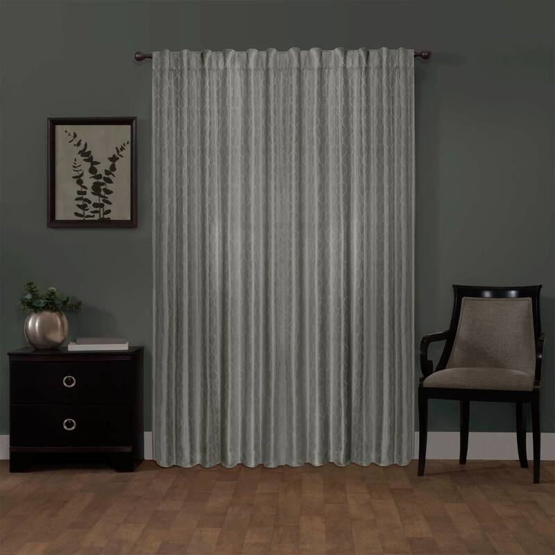 Ainsley Blackout Platinum Smart Curtains Window Curtain Panel, 50 x 84 - 50 X 84 - 50 X 84