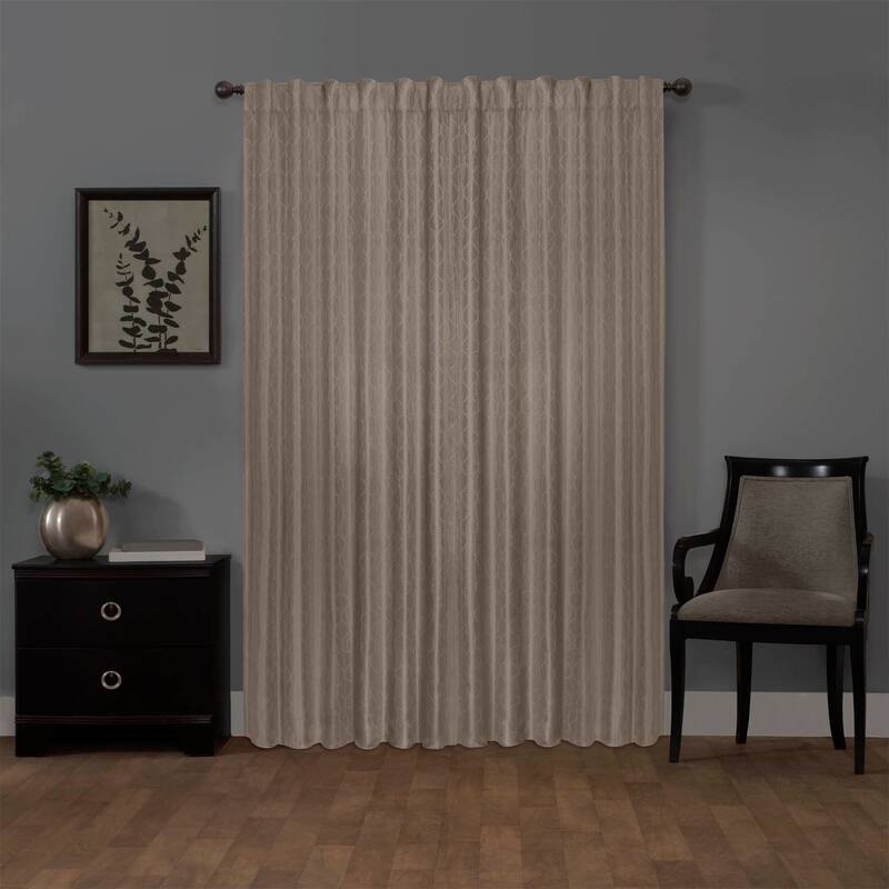 Ainsley Blackout Platinum Smart Curtains Window Curtain Panel, 50 x 84 - 50 X 84 - 50 X 84