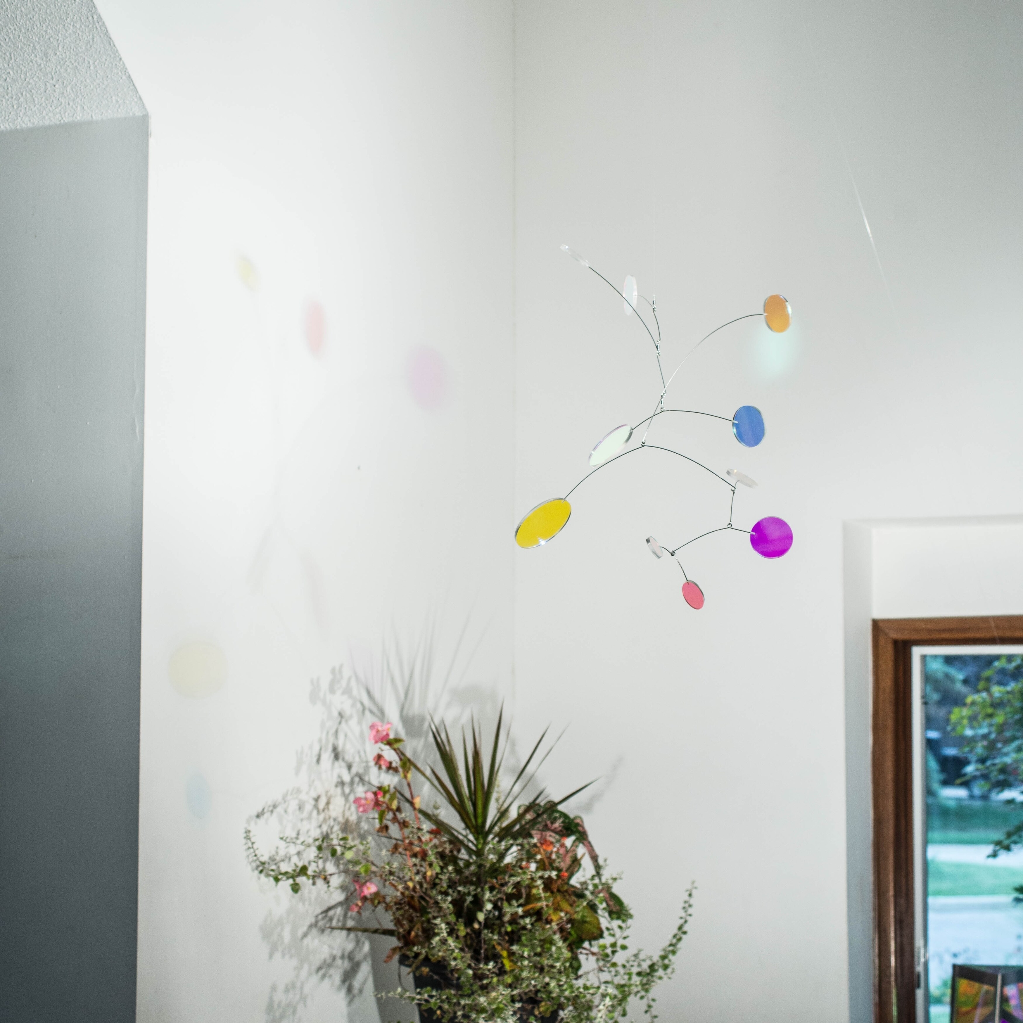 Shop Opulus Collection Light Moves Hanging Kinetic Art Mobile