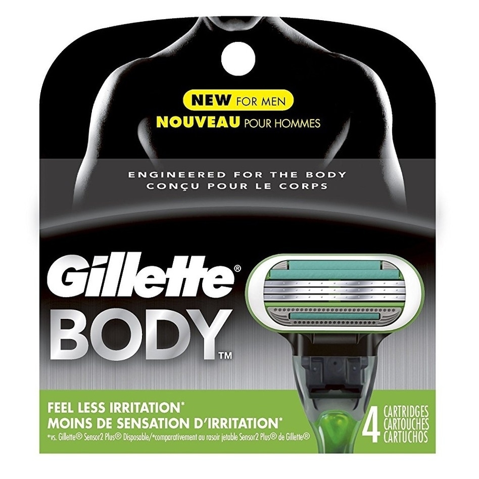 gillette body razor refills