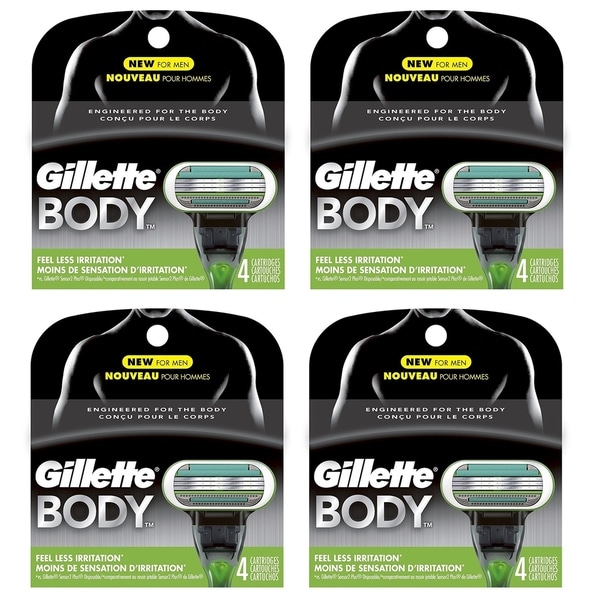 gillette body blades