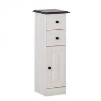 Camille Solid Pine Bath Floor Cabinet