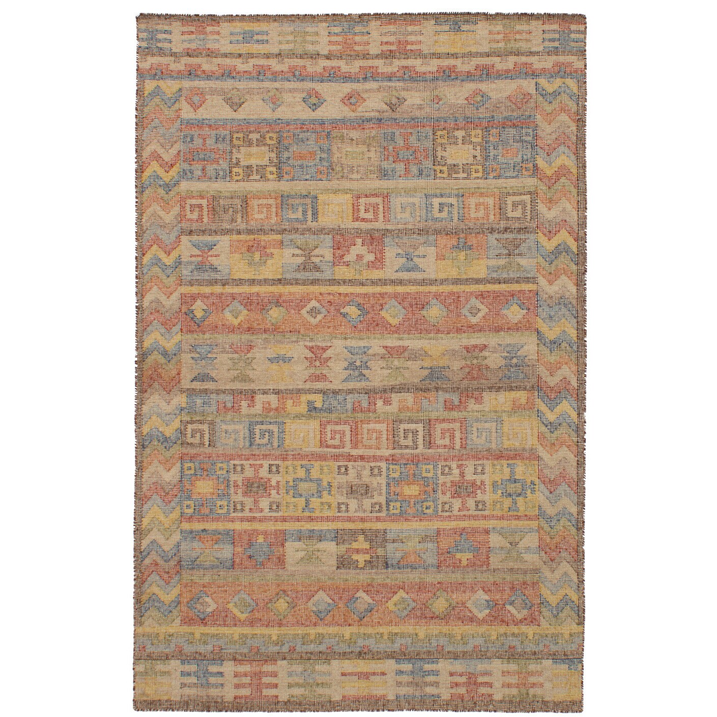 eCarpetGallery Kozak Cotton/Wool Flatweave Area Rug