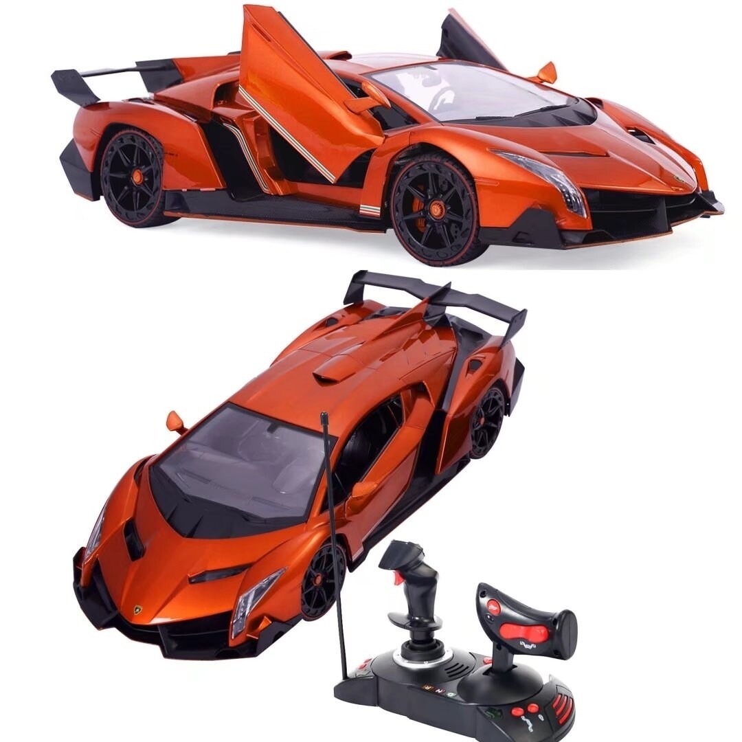 orange rc car