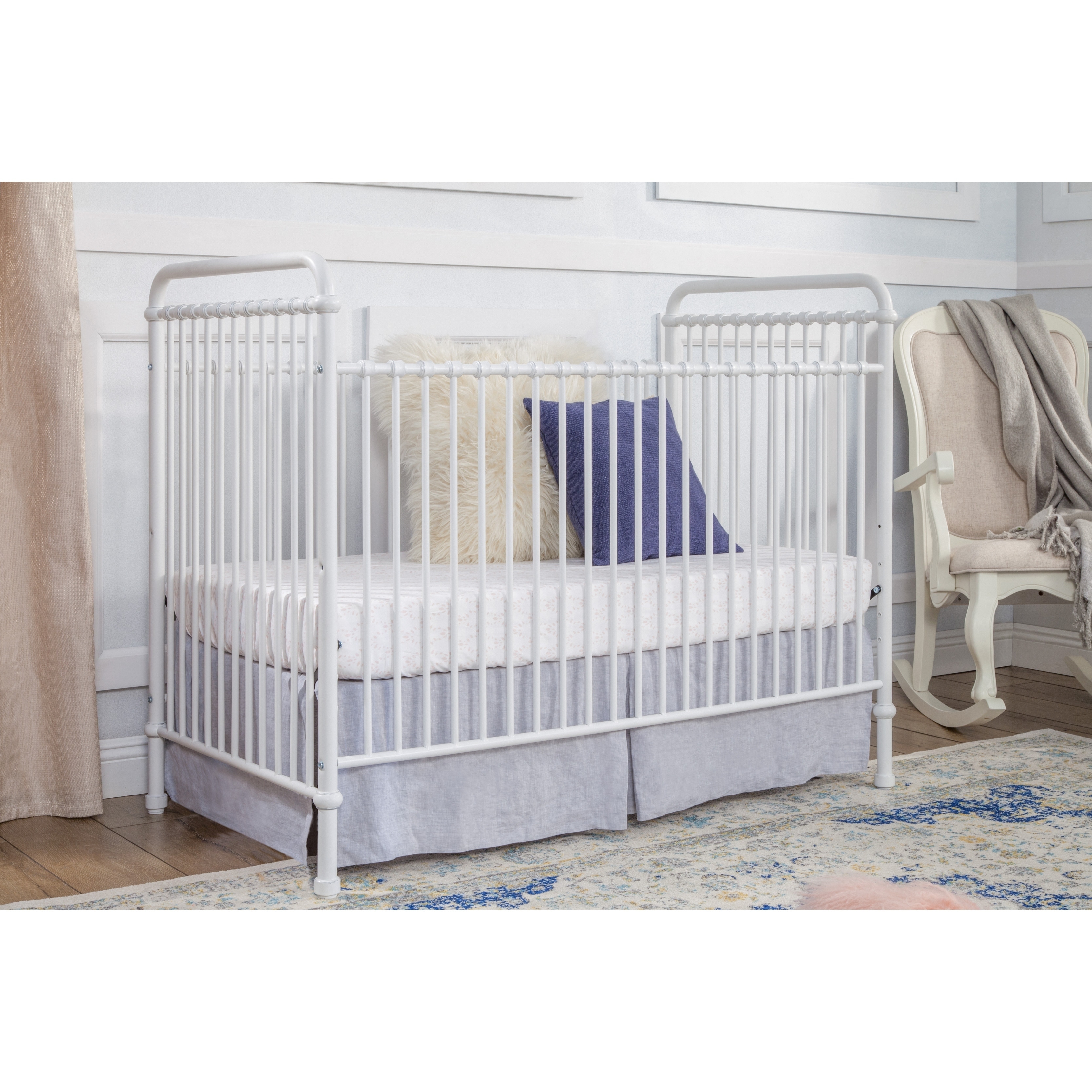 restoration hardware iron crib