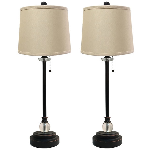 oil rubbed bronze buffet lamps