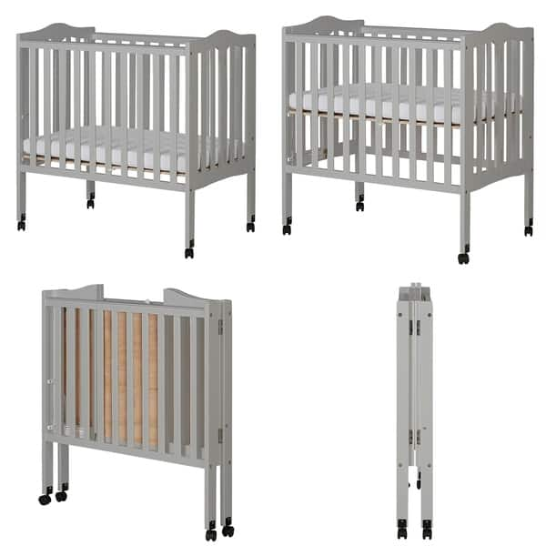 Shop Dream On Me 2 In 1 Lightweight Folding Portable Crib