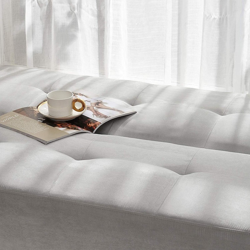 College Mini-Futon - Glacier Gray by DormCo
