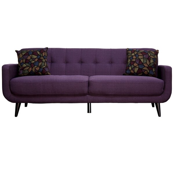 Best Master Furniture Twilight Lavender Mid Century Sofa Free Best Master Furniture Twilight Lavender Mid Century Sofa