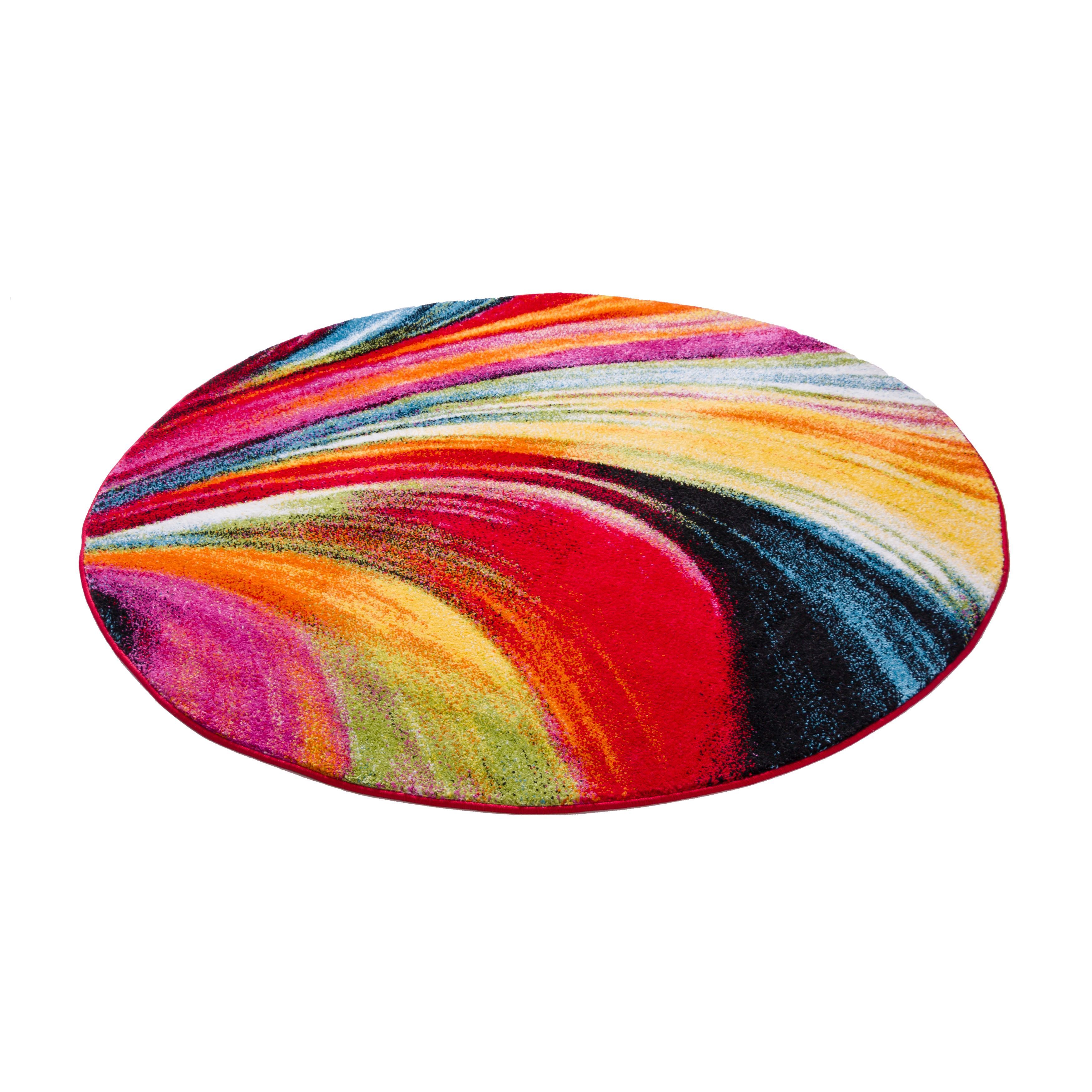 Colorful Round Area Rugs Pictures