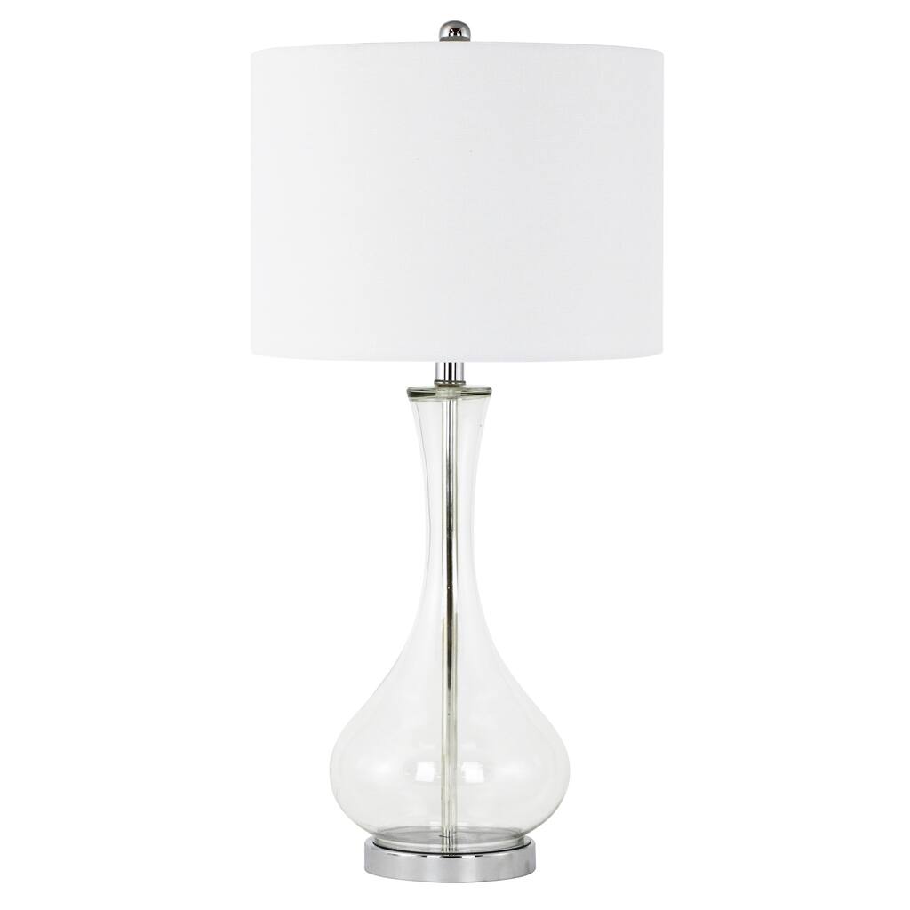 Bevin Clear Glass Table Lamp