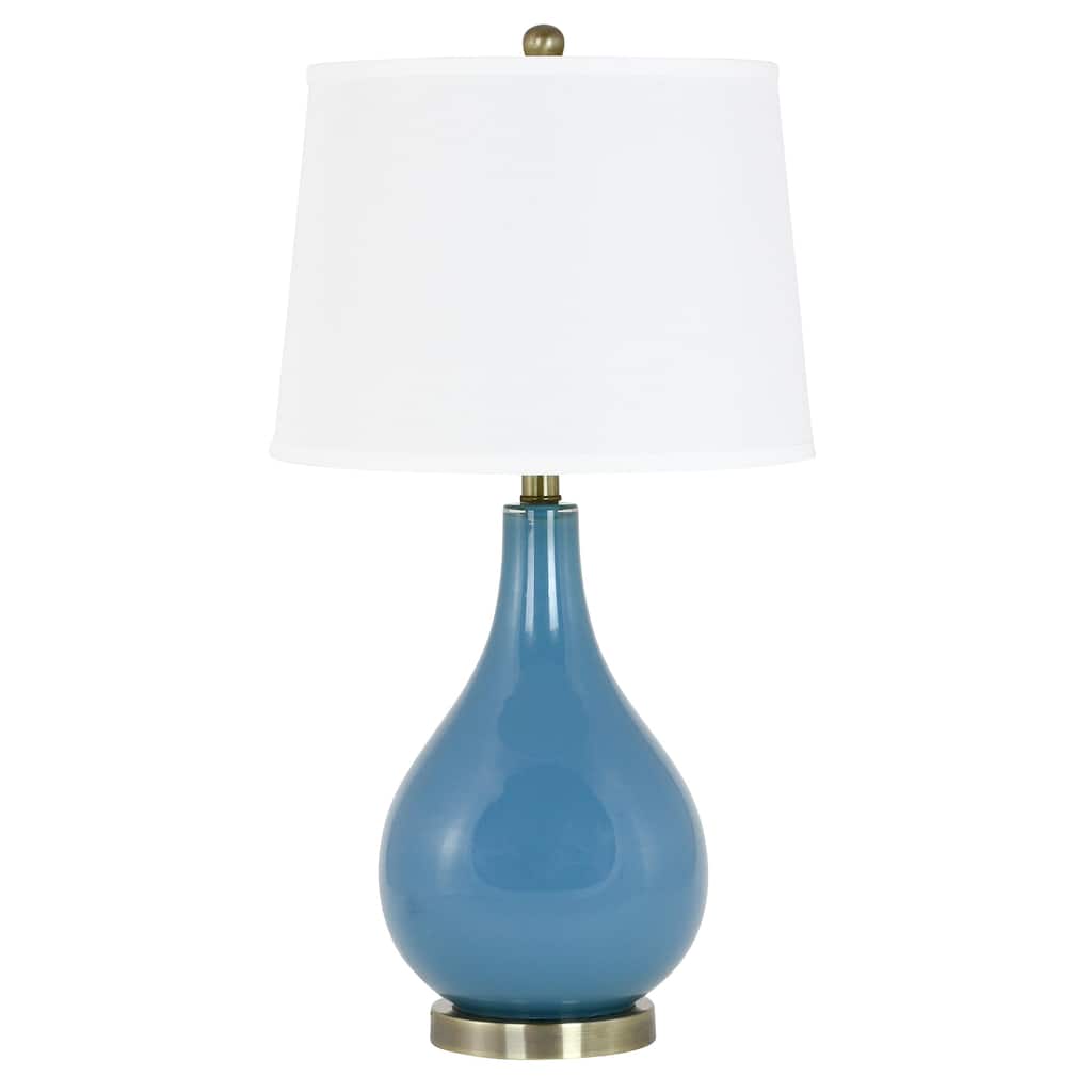 Genevieve Blue Table Lamp