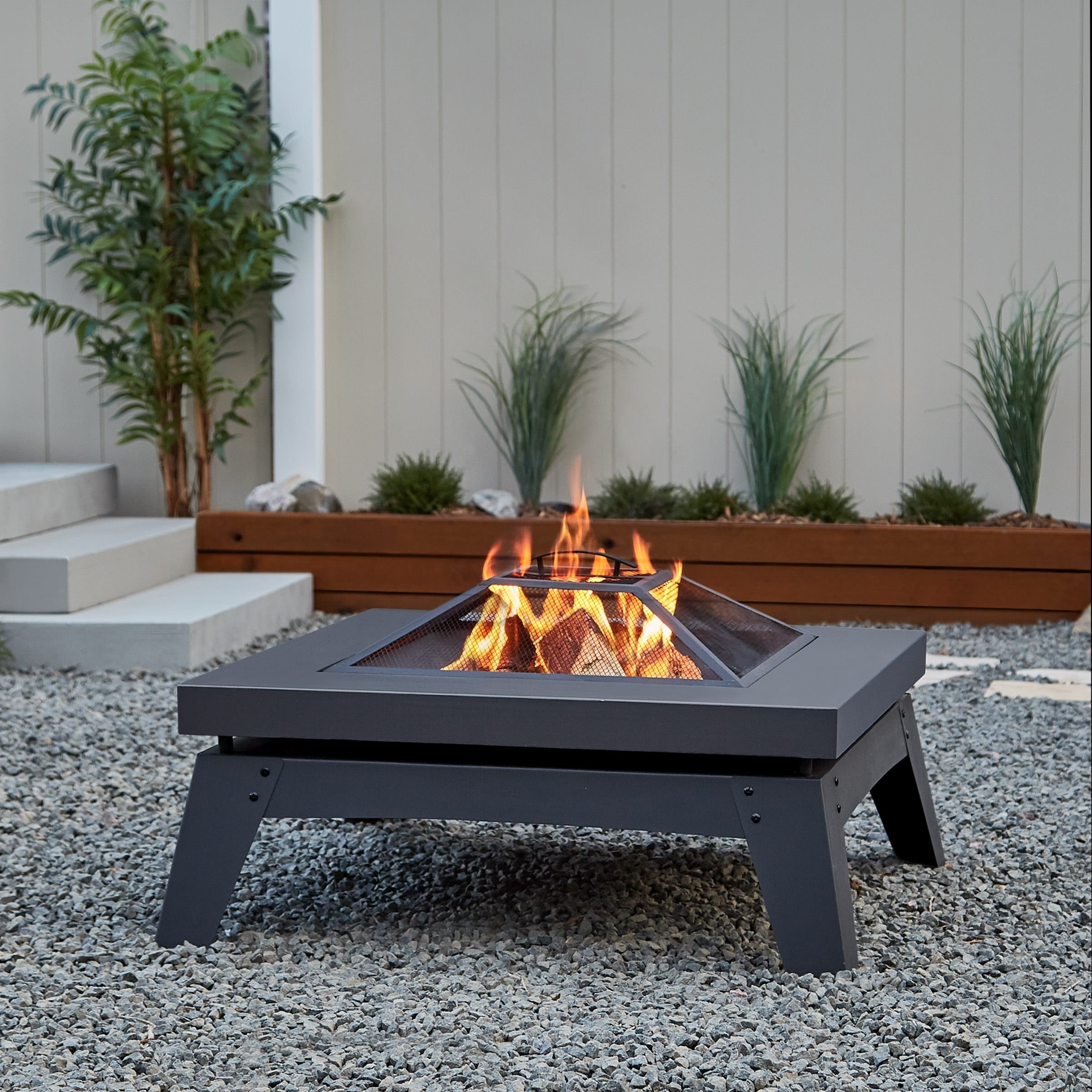 Shop Real Flame Breton Wood Fire Pit Overstock 19468457