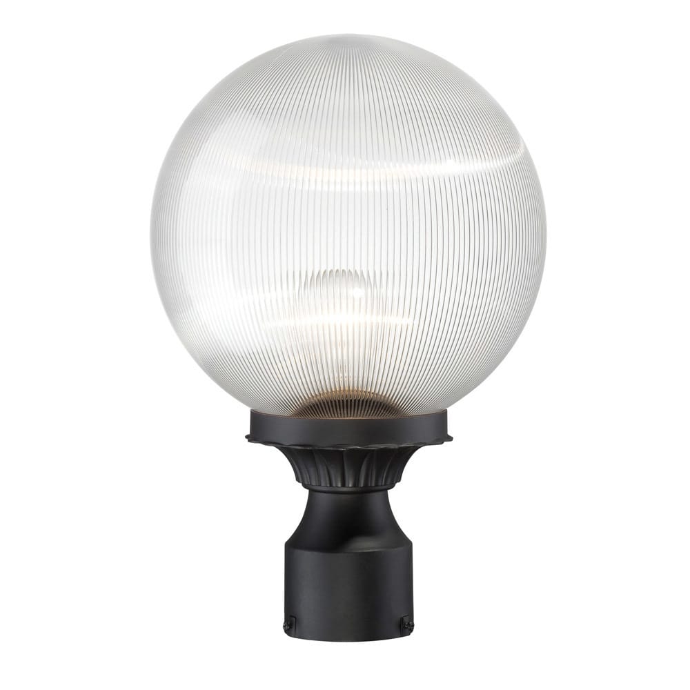 Acclaim Lighting Havana Collection Post-Mount 1-Light Outdoor Matte Black Light Fixture