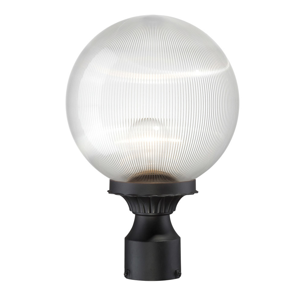 Acclaim Lighting Havana Collection Post-Mount 1-Light Outdoor Matte Black Light Fixture