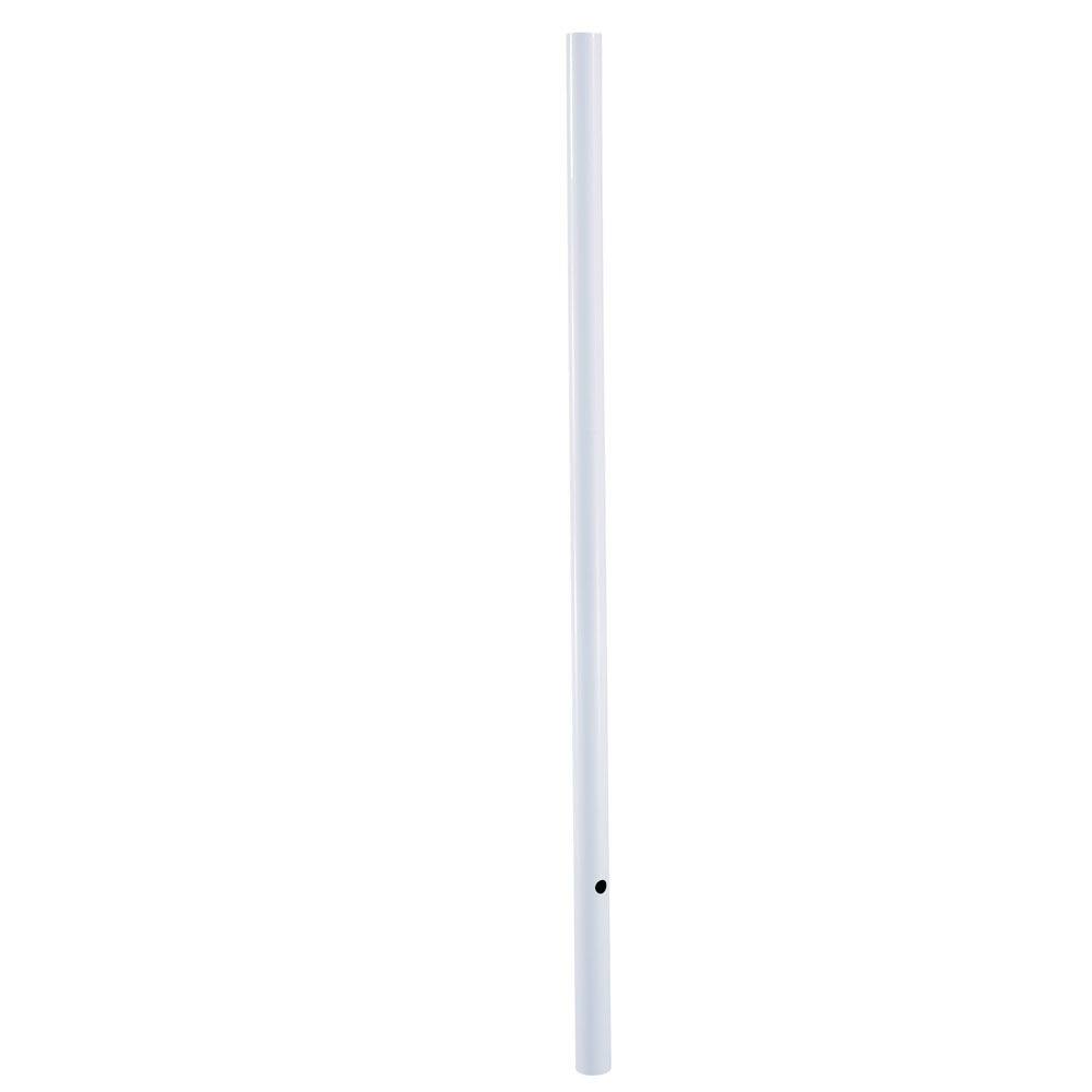 Acclaim Lighting Direct-Burial Lamp Posts Collection 7 ft. Gloss White Smooth Lamp Post
