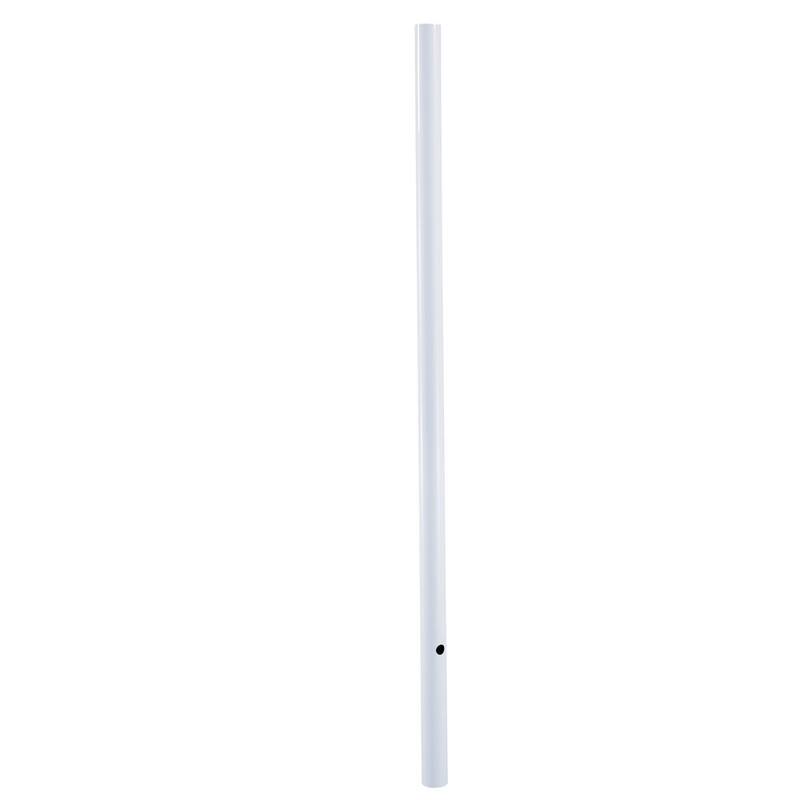 Acclaim Lighting Direct-Burial Lamp Posts Collection 7 ft. Gloss White Smooth Lamp Post