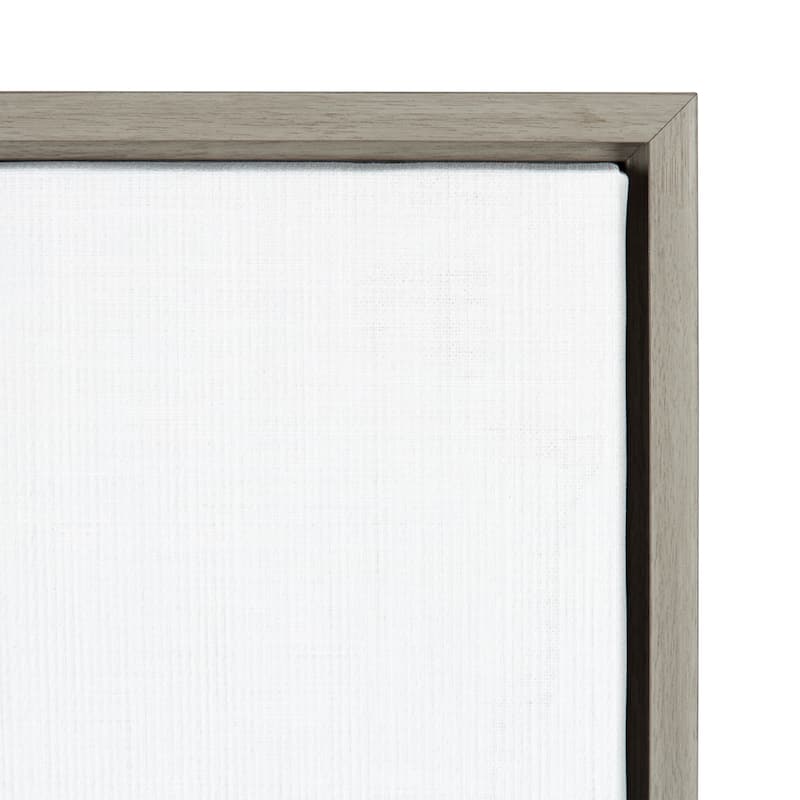 Sylvie Koala II Framed Canvas Wall Art by Simon Te Tai, Gray 23x33