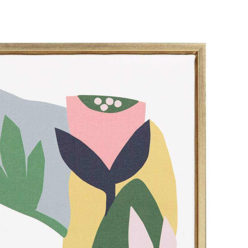 Kate and Laurel Sylvie Myriams Garden Canvas by Myriam VanNeste