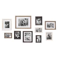 Bordeaux Gallery Wall Kit, Set of 10 Assorted Sizes