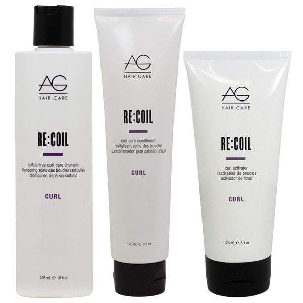 Shop AG Hair Recoil Curl Care 3-piece Set - Free Shipping Today