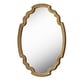 preview thumbnail 7 of 7, Theater Gold 24.5" Wall Mirror - 35.5"x 24.5"