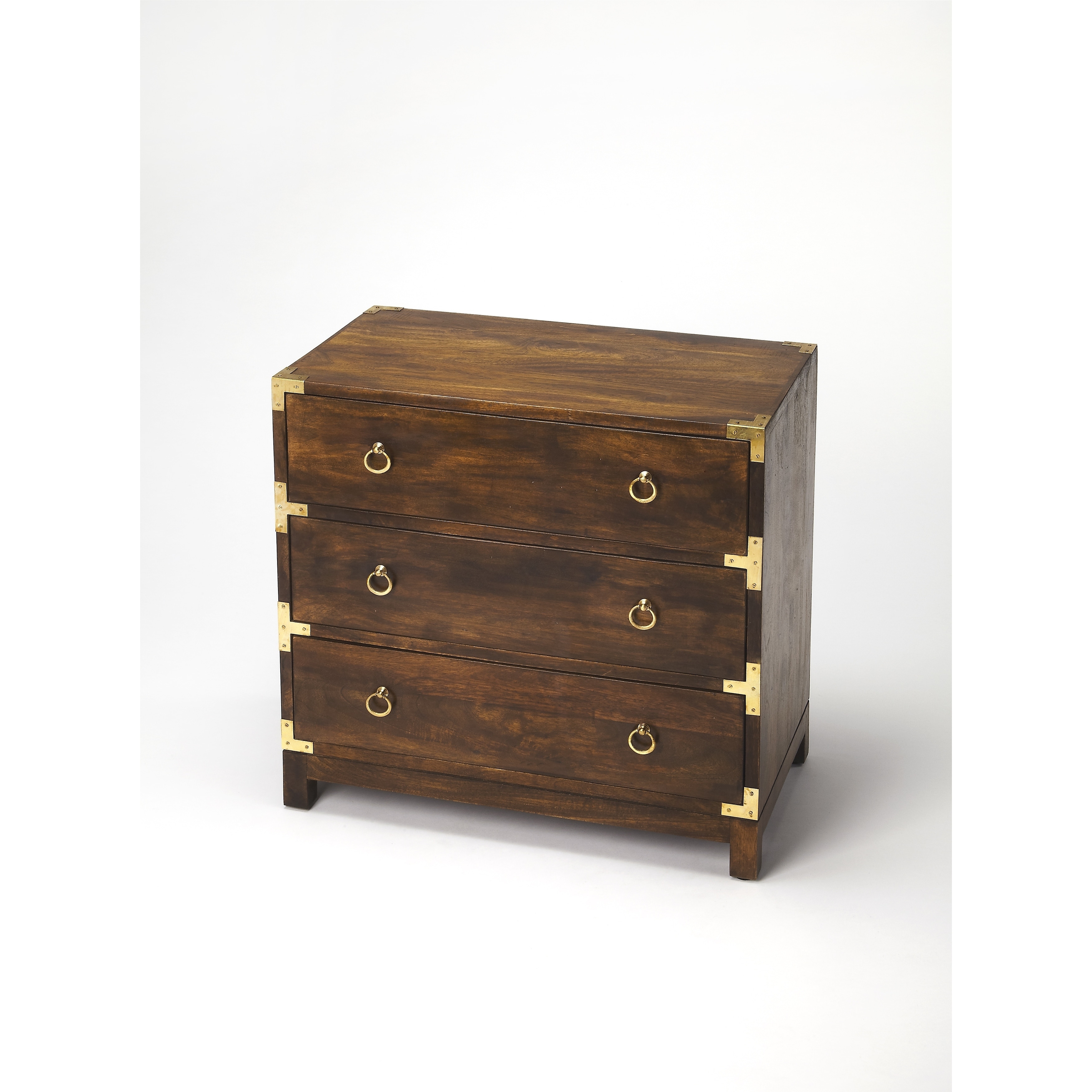 Shop Butler Forster Brown Campaign Chest On Sale Overstock