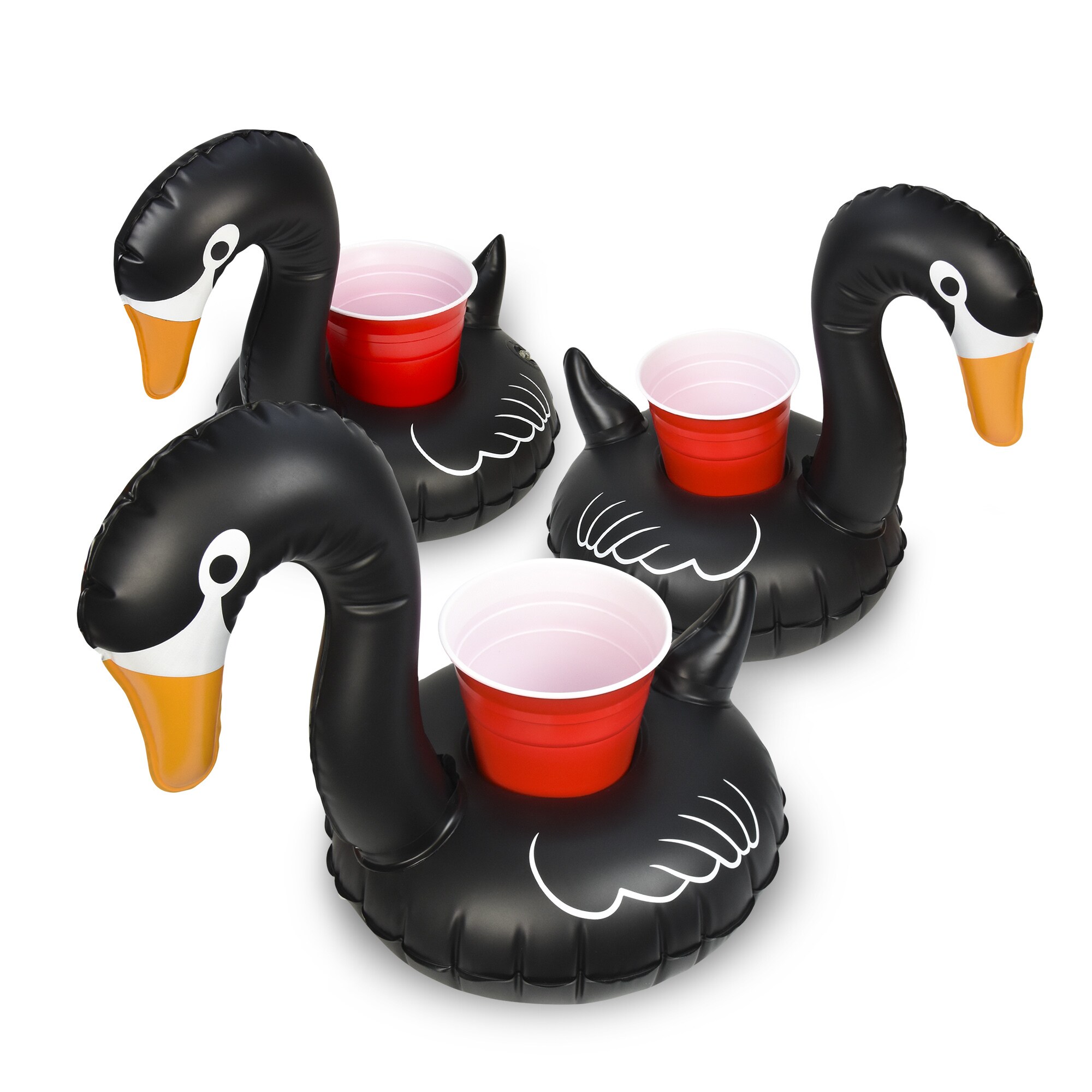 floating swan drink holder