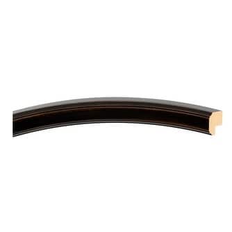 Toronto Framed Oval Mirror in Rubbed Bronze - Antique Bronze