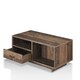 Mailer Rustic Reclaimed Oak Storage Coffee Table by FOA - Thumbnail 4