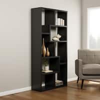 Porch & Den Verrazano Contoured Leveled Display Cabinet