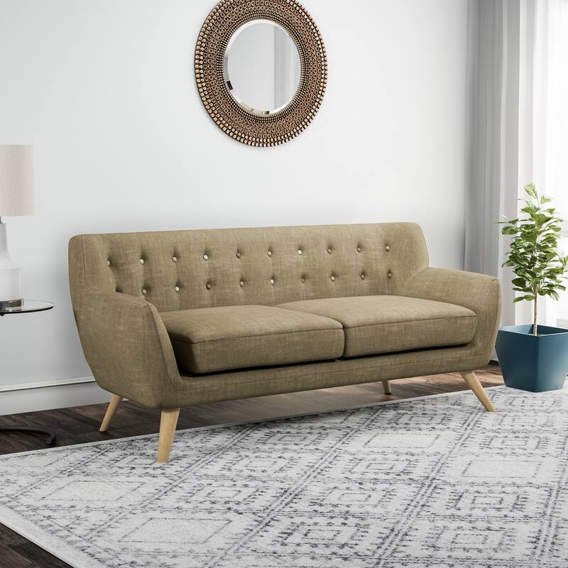 Carson Carrington Brandbu Button-tufted Modern Sofa