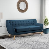 Carson Carrington Brandbu Button-tufted Modern Sofa