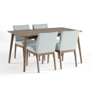 Blue Kitchen Dining Room Sets Online At Our Carson Carrington Kotka Mid Century 5 Piece Dining Set