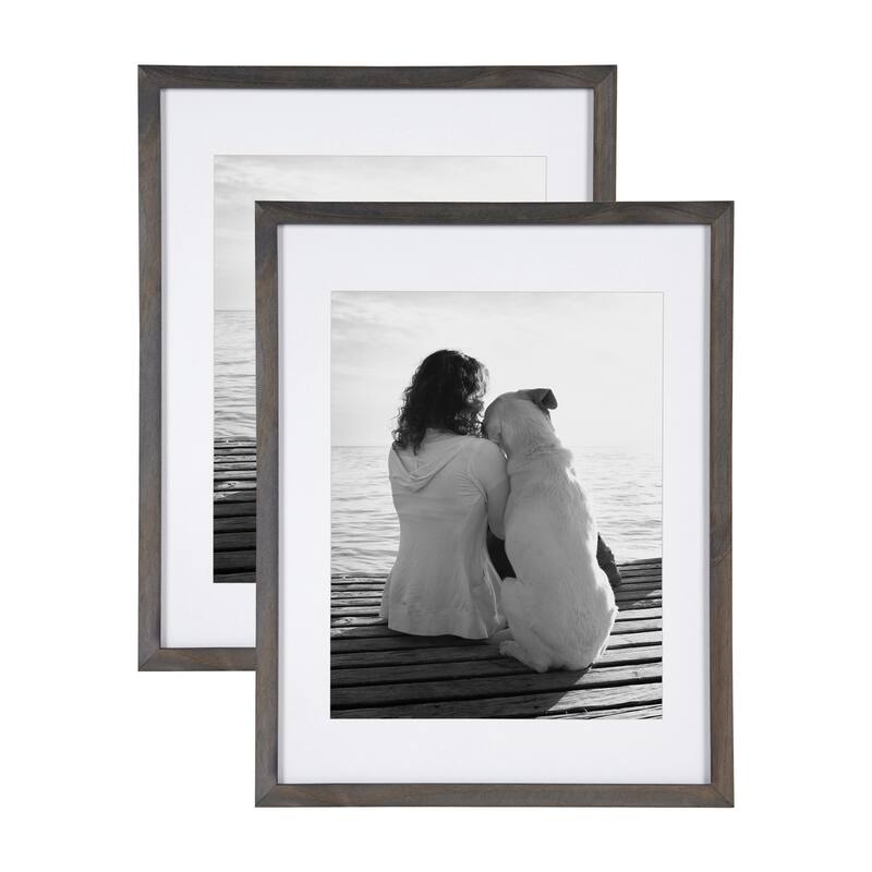 DesignOvation Gallery Wood Photo Frames