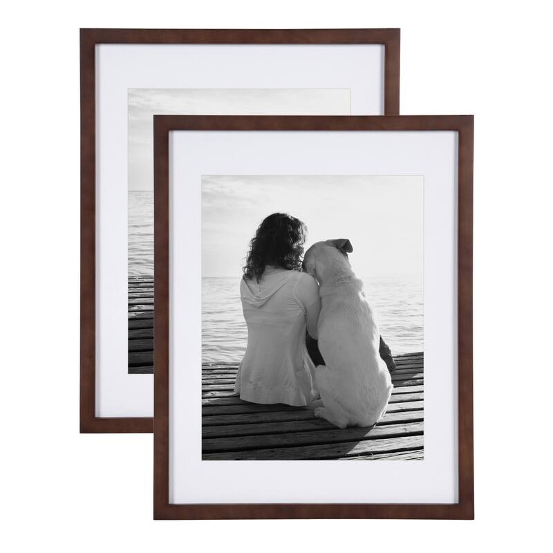 DesignOvation Gallery Wood Photo Frames