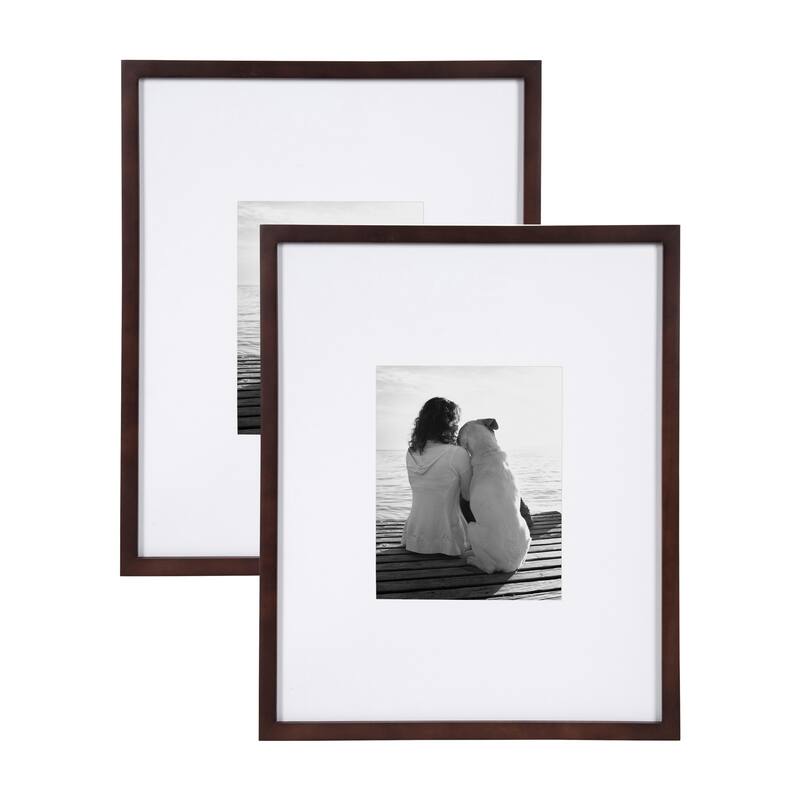 DesignOvation Gallery Wood Photo Frames