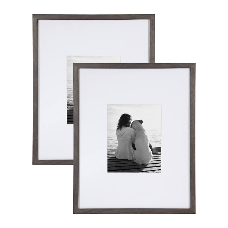 DesignOvation Gallery Wood Photo Frames